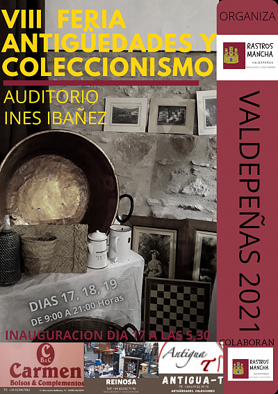 VIII Feria de Antigüedades y Coleccionismo en VALDEPEÑAS